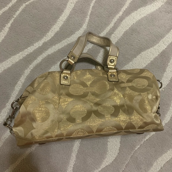 Coach poppy hand bag - Picture 4 of 5